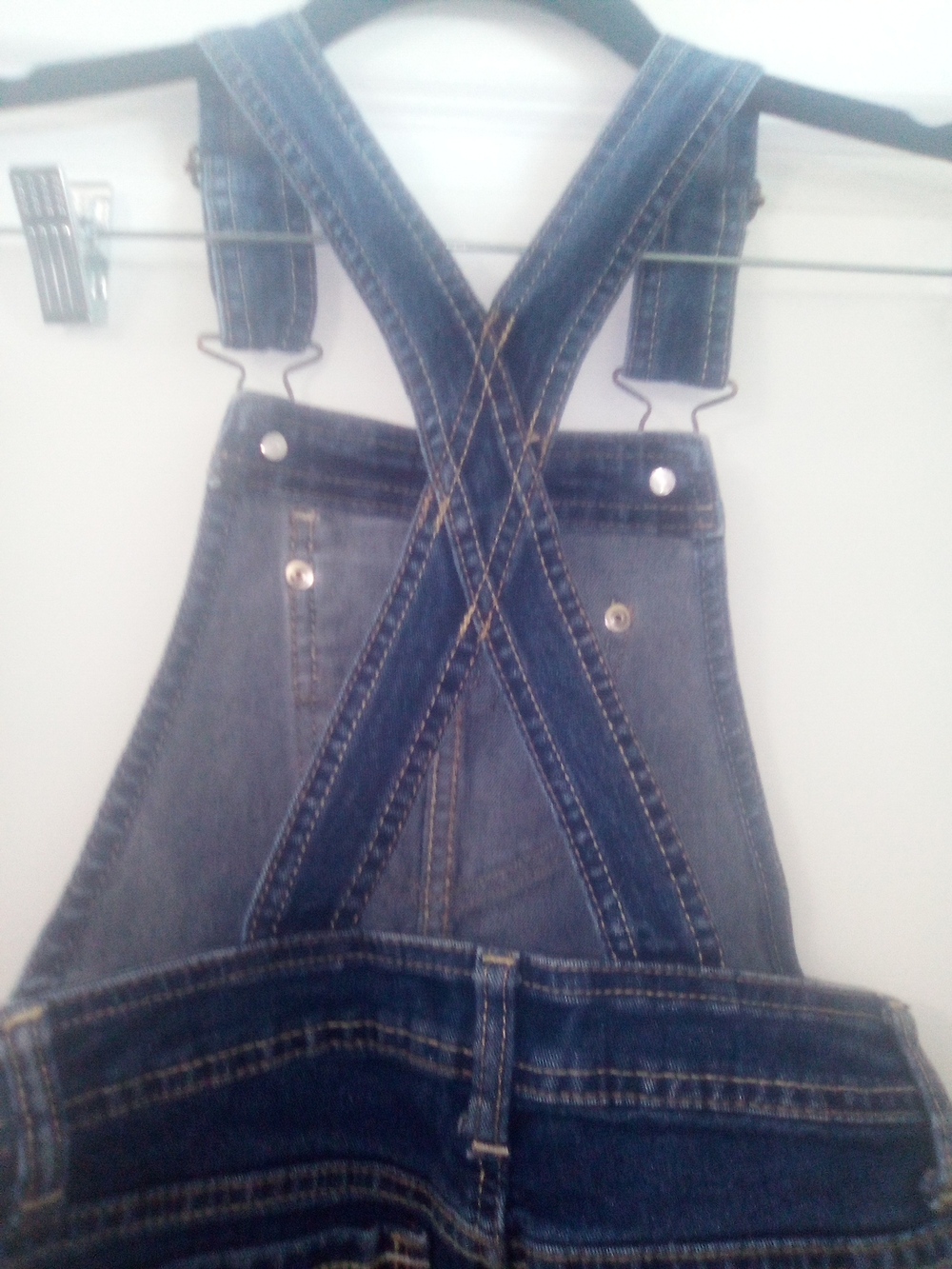 Jordache Cottagecore Coquette Boho Country Laced Trims Girls Overalls Size 6/6X - Picture 7 of 9
